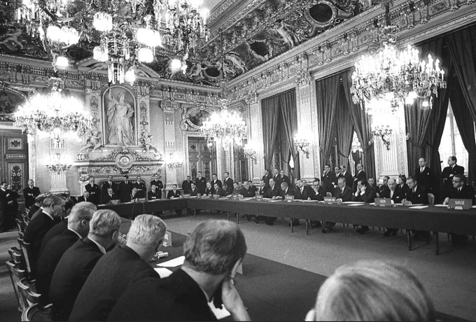 Firma de la Convención de la OCDE (1960)